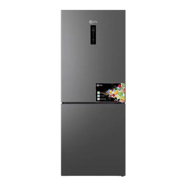 [ATL-2C500N] ATL - REFRIGERATEUR COMBINE 400L NO FROST INOX