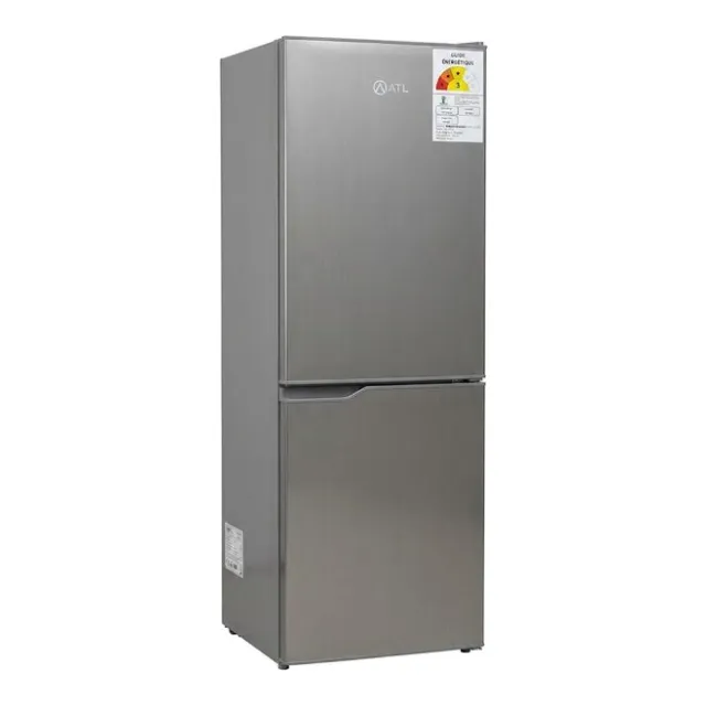[ATL-2C230] ATL - REFRIGERATEUR COMBINE 185L 3 TIROIRS INOX