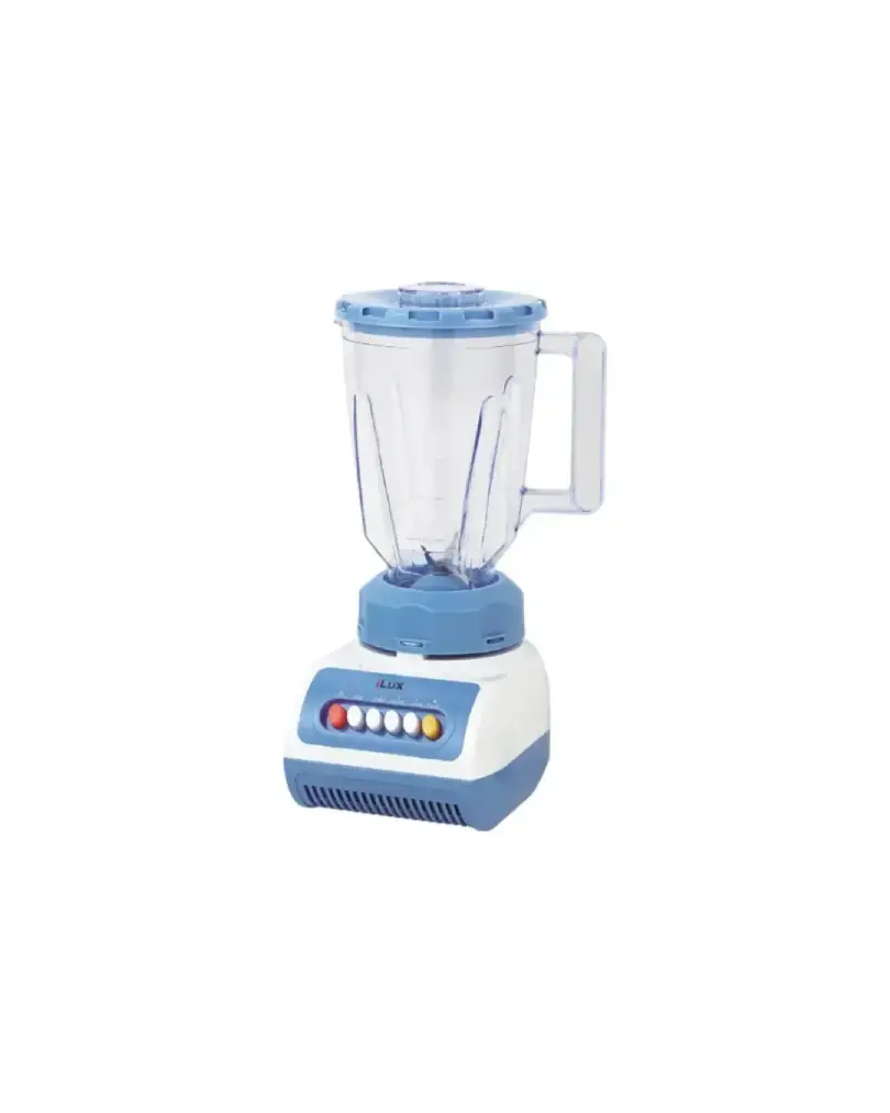 [244086] iLux Blender Avec Grinder 2 en 1 - LX-999 - 4 Vitesses + Pulse - 300W - 1.5L