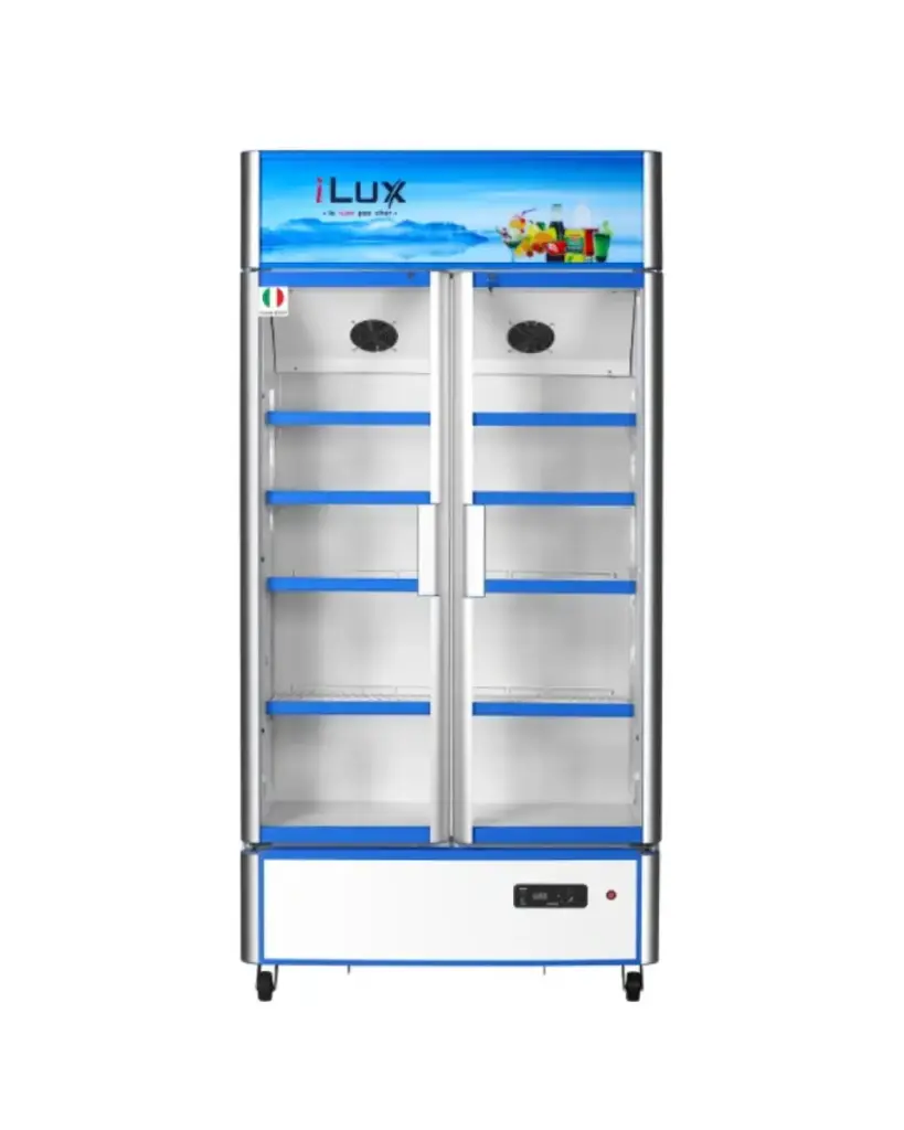 iLUX COMMERCIAL Double Door Display Refrigerator ILV 553 L