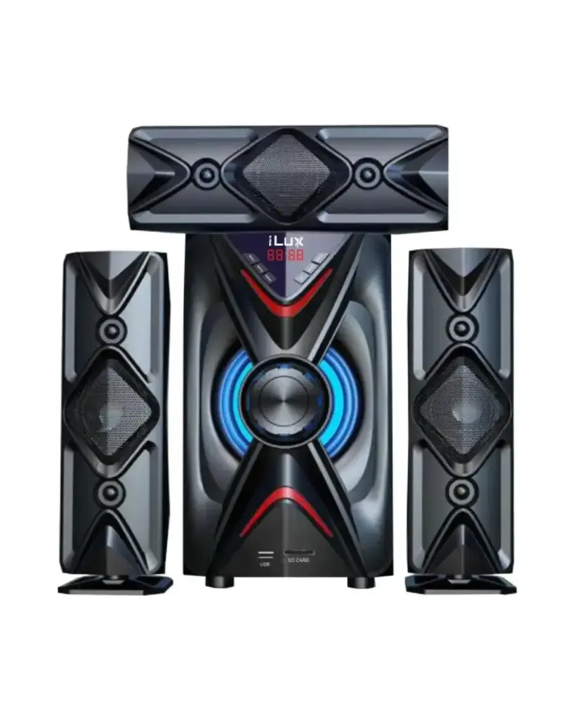 [133202] iLUX Mini Chaine 3 Baffes 1 Woofer 3.1 - ILHT-326 - USB - Bluetooth