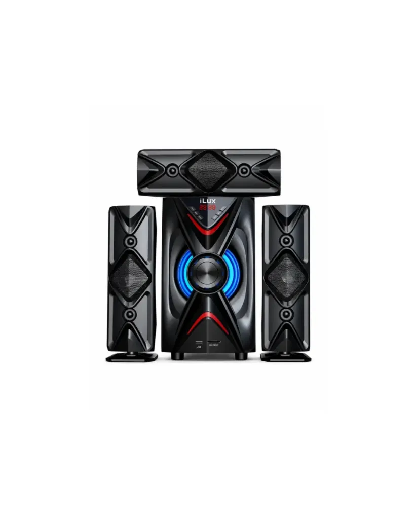 [133202] iLUX Mini Chaine 3 Baffes 1 Woofer 3.1 - ILHT-326 - USB - Bluetooth