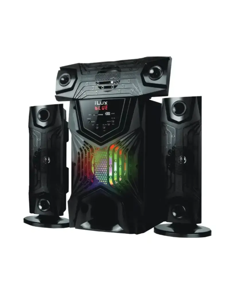 [133170] iLUX Mini Chaine 3 Baffes 1 Woofer 3.1 - ILHT-322 - USB - Bluetooth