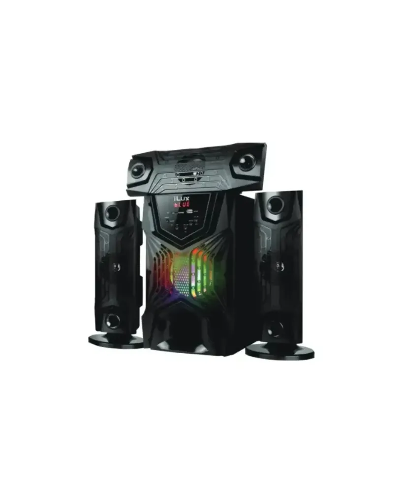[133170] iLUX Mini Chaine 3 Baffes 1 Woofer 3.1 - ILHT-322 - USB - Bluetooth