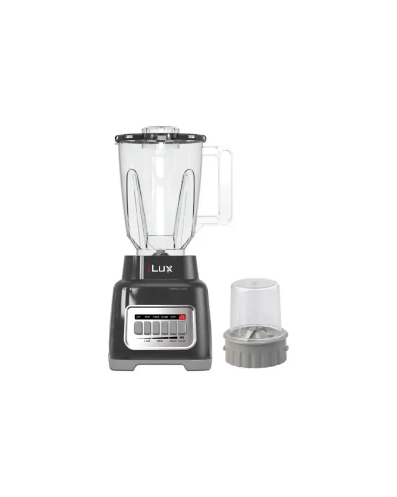 [244011] iLux Blender Avec Grinder - LX-666P Multifonction - 300W - 1.5L