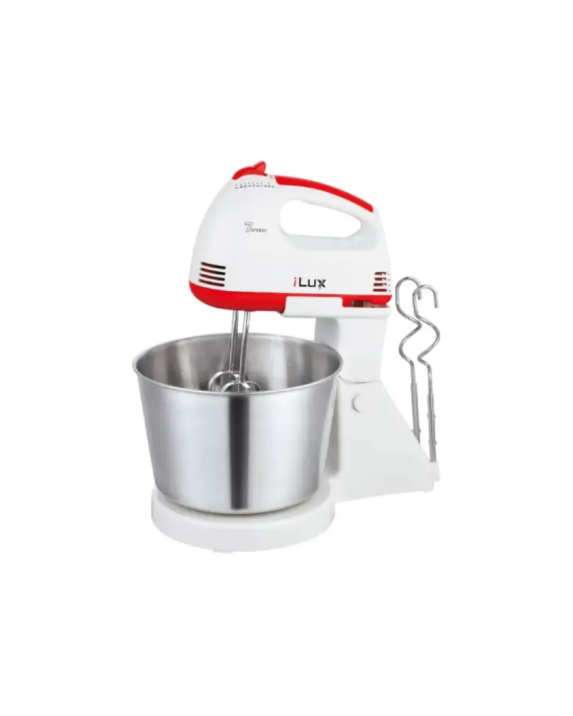 [244066] iLUX Batteur Electrique Avec Bol - LX-505S - 100W