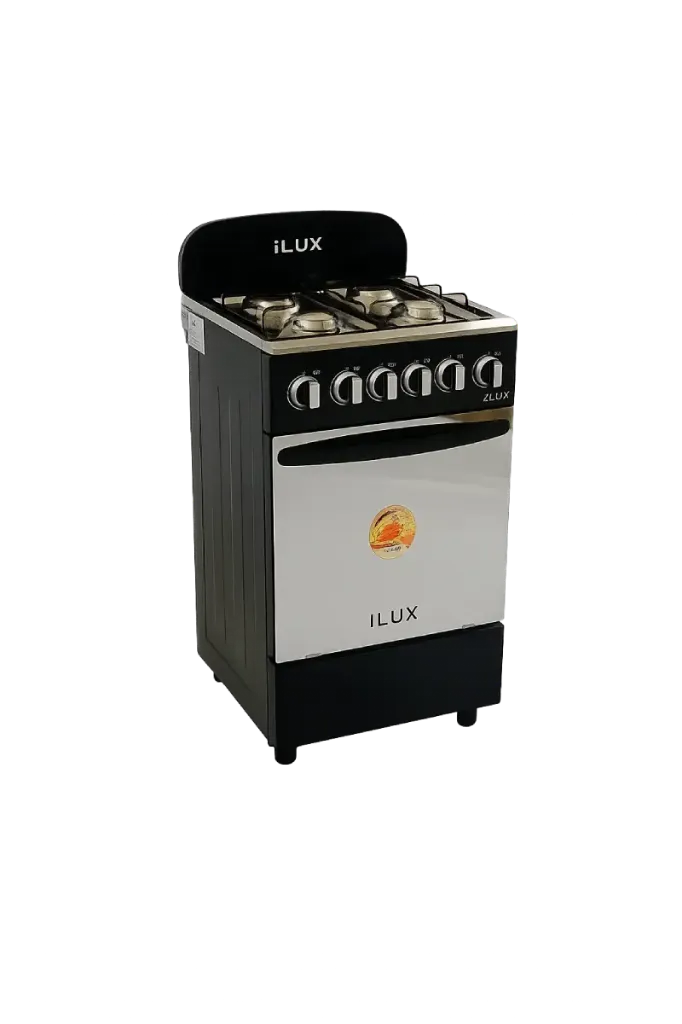 [177003] ILUX Cuisinière à Gaz 4 Feux LXG-50CB