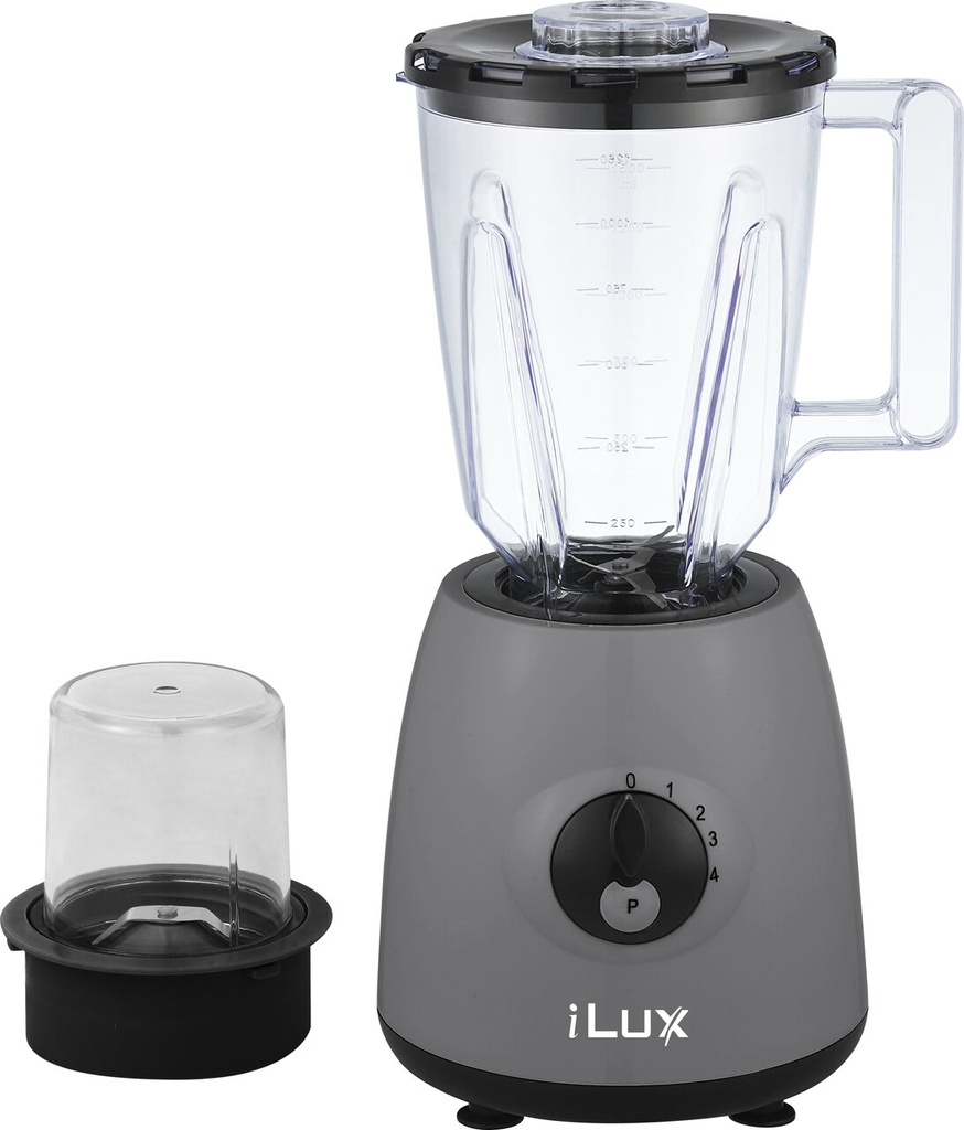 [244003] iLux Blender Avec Grinder 2 en 1 - LX-375 - 300W