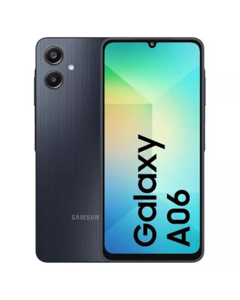 Samsung Galaxy A06 - 4G - 2 SIM - 6.7" - 4/64GB - 50Mpx - 5000 MAh - Noir