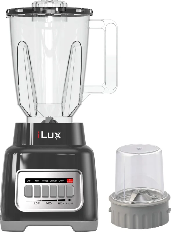 iLUX Blender Avec Grinder 2en 1 - LX-667 - 300W