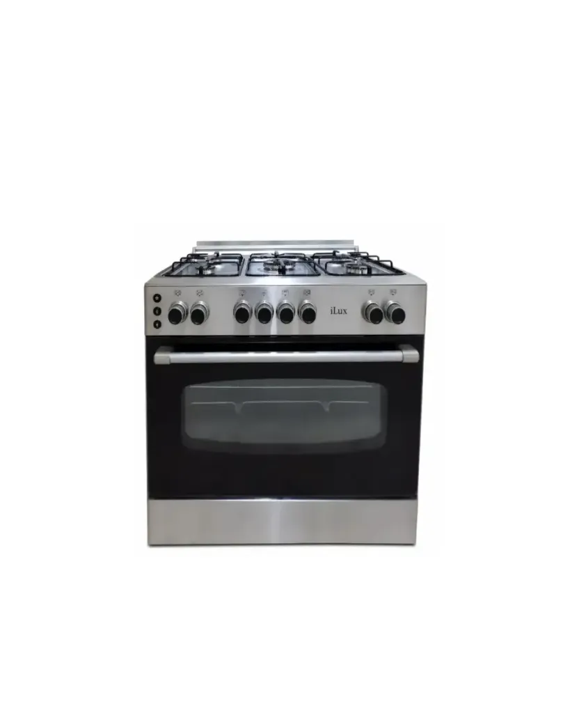 Cuisiniere Ilux 5 Feux 9060Ss Inox