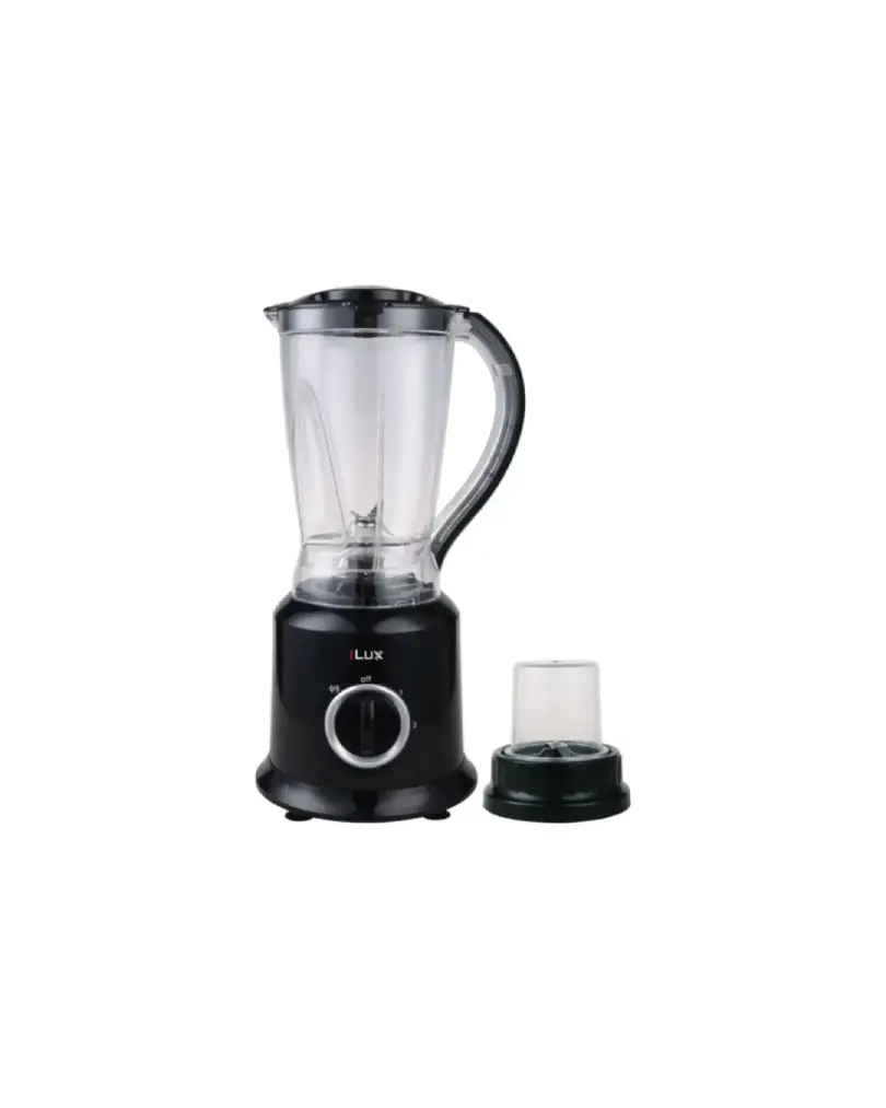 [244184] ILUX Blender avec Grinder - 2 en 1 - 300W - 1.5L LX-2836P