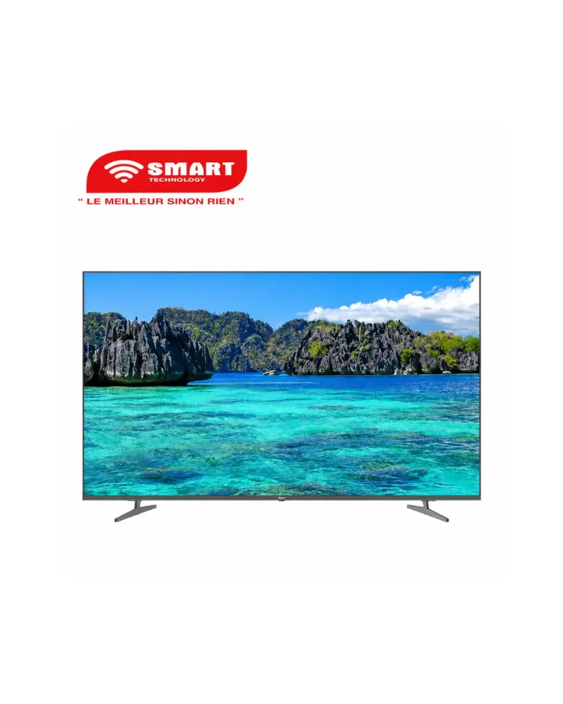 Télévision 75 pouce SMART TECHNOLOGY Mini LED/QLED 4K UHD – Google TV Android 14