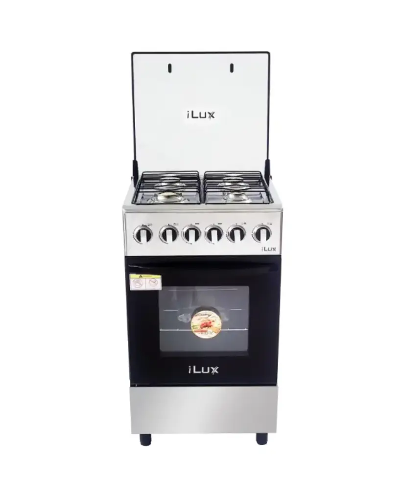 [177010] iLUX Cuisinière à Gaz 4 Feux - LXG-60SB