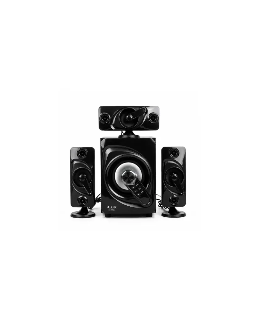 [133218] Ilux Mini Chaîne 3 Baffes 1 Woofer 3.1 - ILHT-316 - USB - Bluetooth