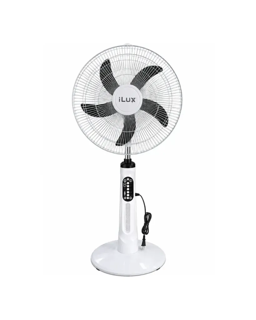 [377070] VENTILATEUR ILUX LXF-2528D RECHARGEABLE