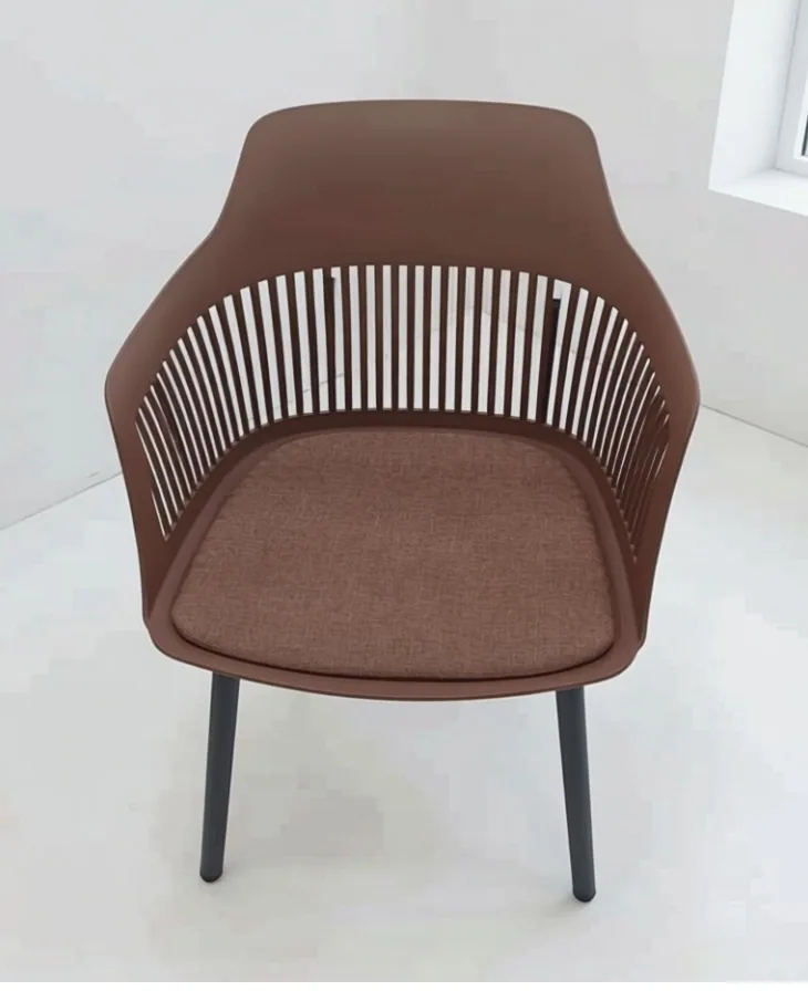 [MOB-CH-REMB] Chaise rembourrée dossier ajouré