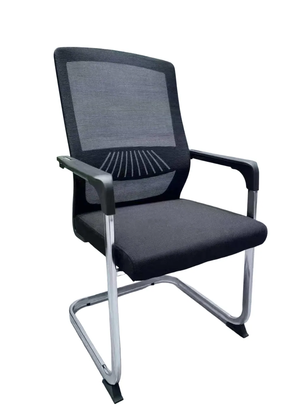 [MOB-0858] Chaise de bureau 0858 (maille, pied traîneau)