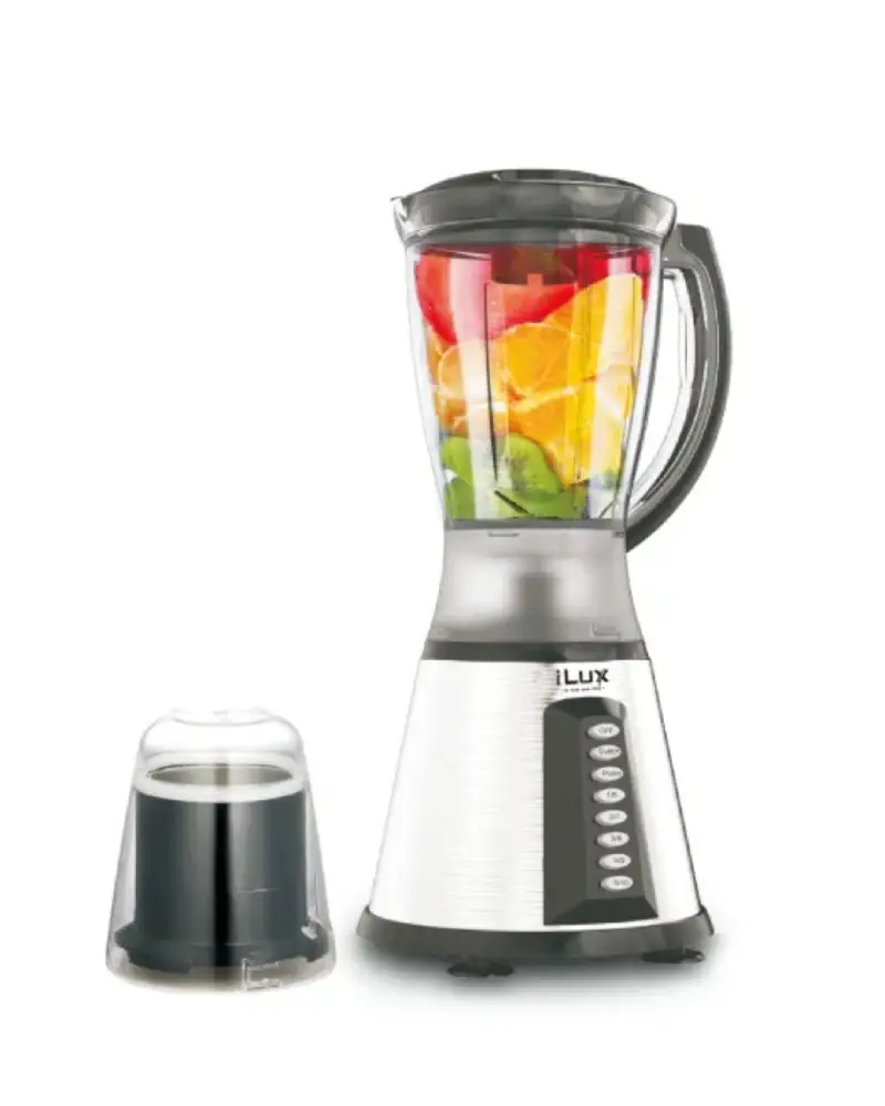 [244018] iLux Blender Avec Grinder - 2 en 1 - LX-926 - 350W - 1.5L