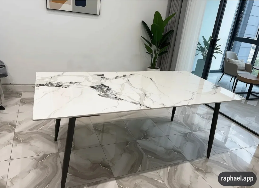 [MOB-CZ-180] Table à manger marbre CZ-180 180*90