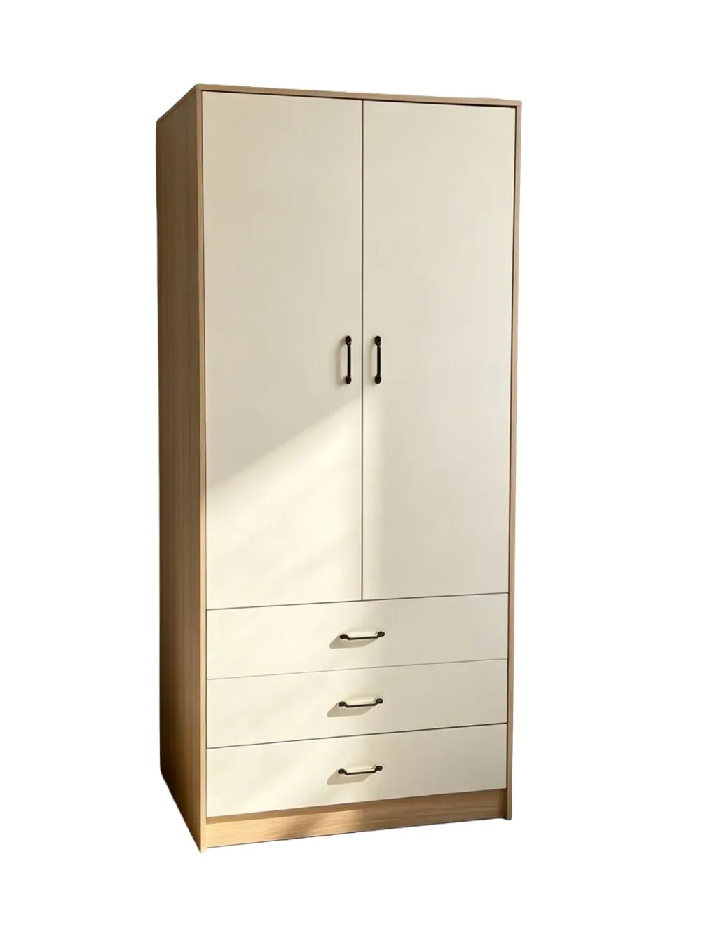 Armoire 2 portes 3 tiroirs JDYG-81 180*80*40