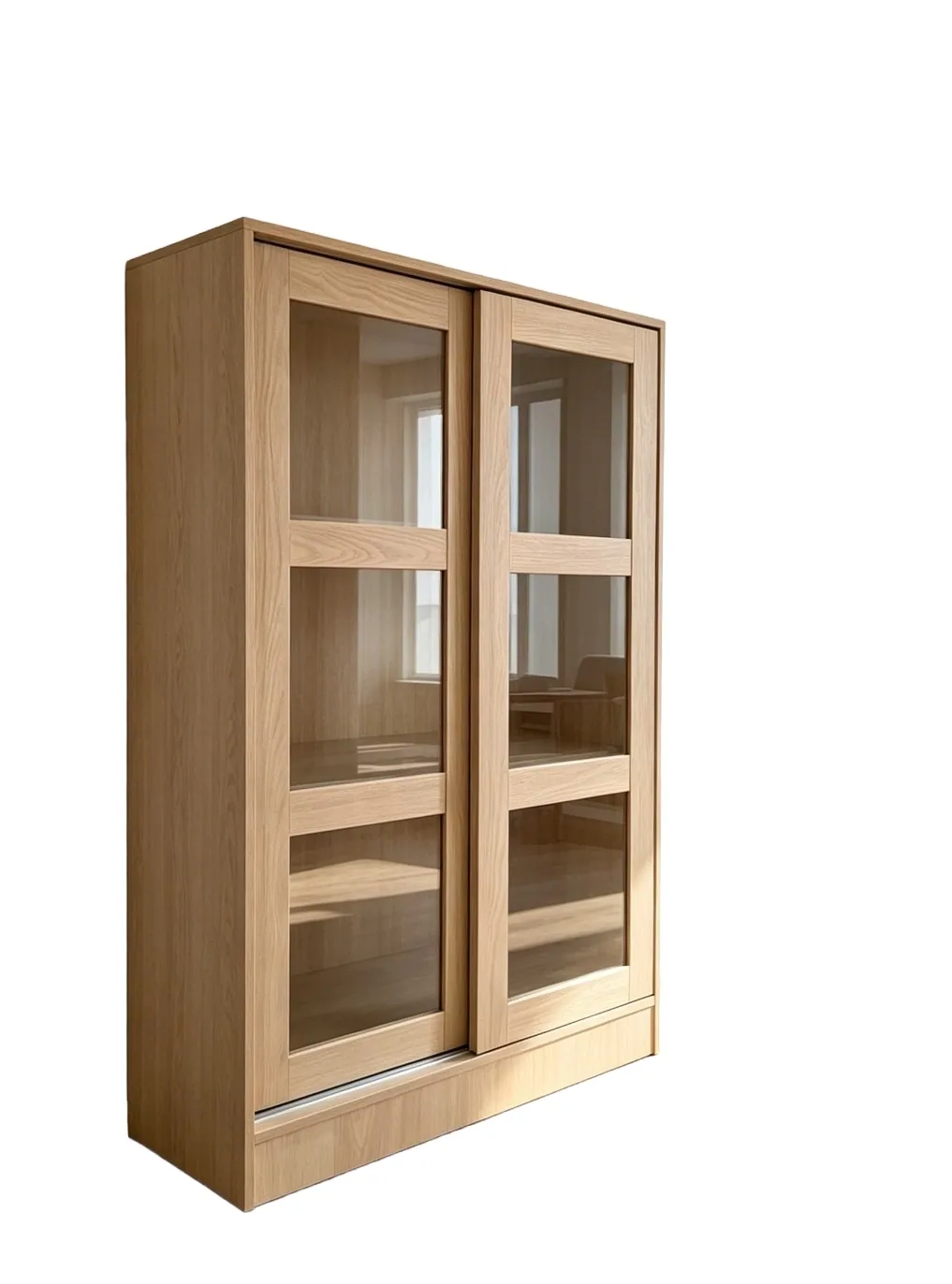 [MOB-GX-BC22] Armoire vitrée coulissante GX-BC22 80*40*120