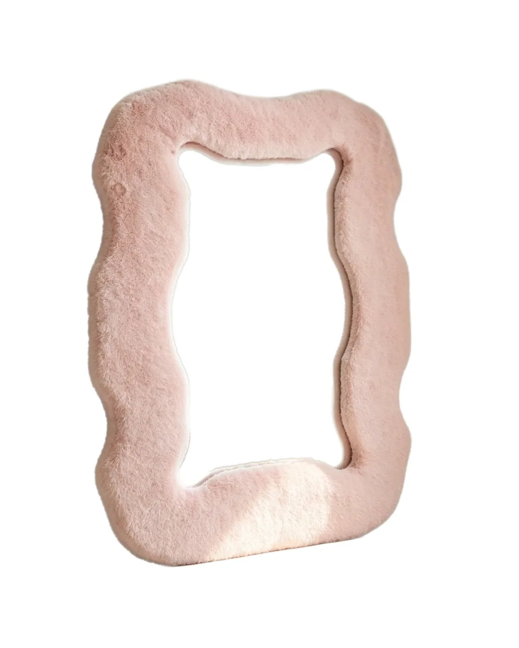 [MOB-JPF-T16] Miroir peluche rose JPF-T16 60*60