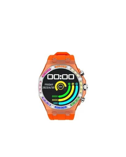 Montre connectée Porodo Transparent Cristallo AP, écran AMOLED 1,43