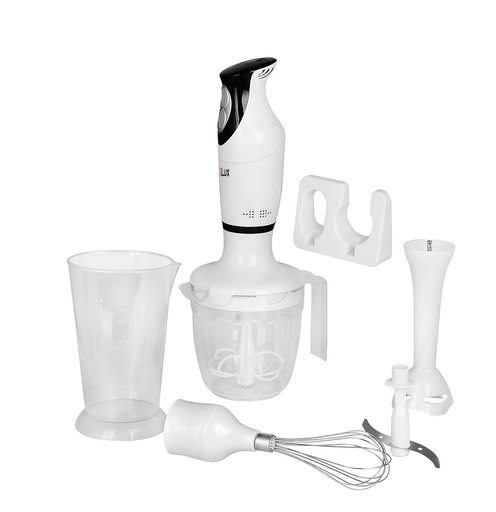 iLux Mixeur Plongeant Multifonctions 4 en 1 - LX-05 - 180W