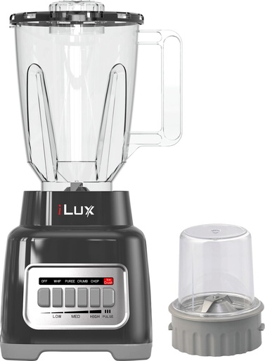 iLUX Blender Avec Grinder 2en 1 - LX-667 - 300W