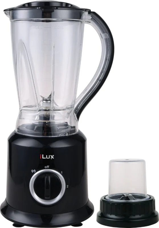 ILUX Blender avec Grinder - 2 en 1 - 300W - 1.5L LX-2836P